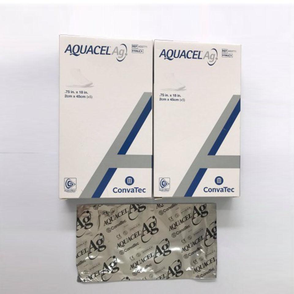 Gạc kháng khuẩn Convatec Aquacel Ag (2 x 45 cm)