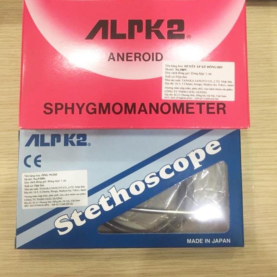 Bộ đo huyết áp cơ Alpk2 (500V + FT-801)-3