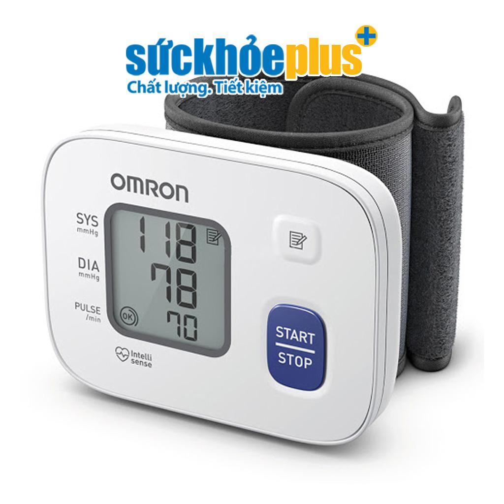 Máy đo huyết áp cổ tay điện tử Omron HEM-6161-2