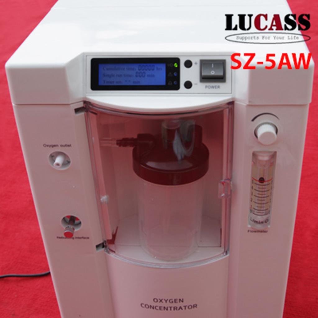 Máy tạo oxy Lucass SZ-5AW (5 lít, có khí dung)